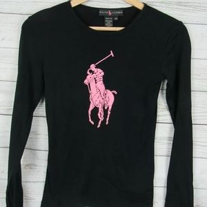 *ISO* Ralph Lauren Black Long Sleeve w/large pony